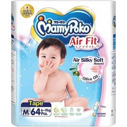Mamy Poko Air Fit Tape M64 X  4 Packs